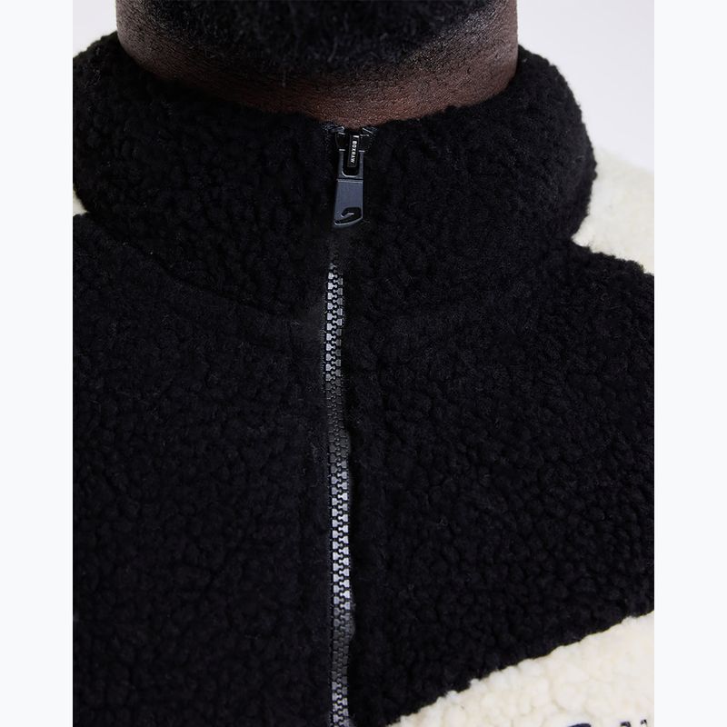 Pánska bunda Boxraw Walker Sherpa black/cream 8