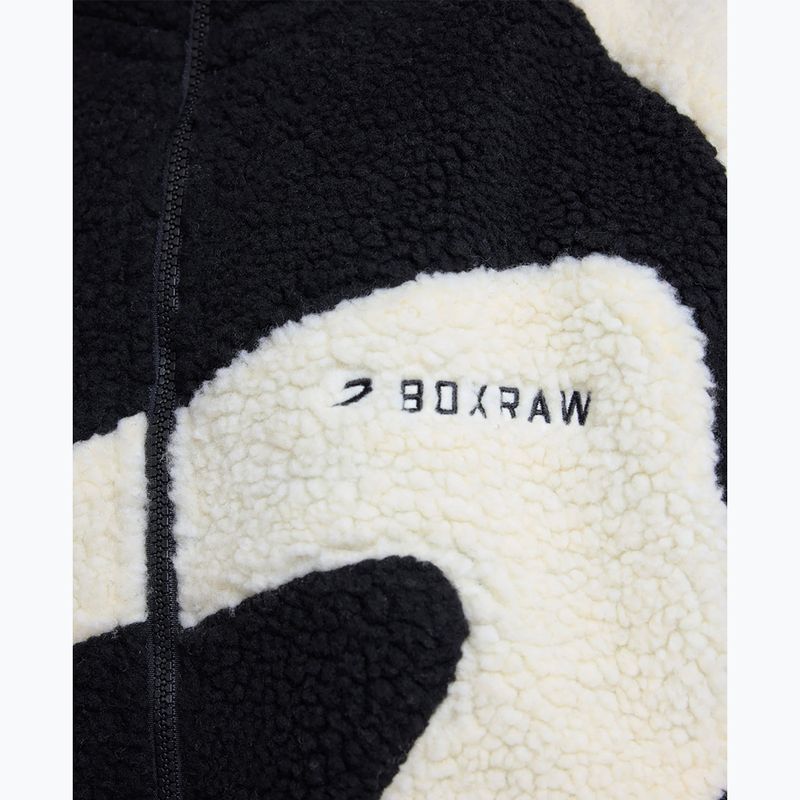 Pánska bunda Boxraw Walker Sherpa black/cream 9