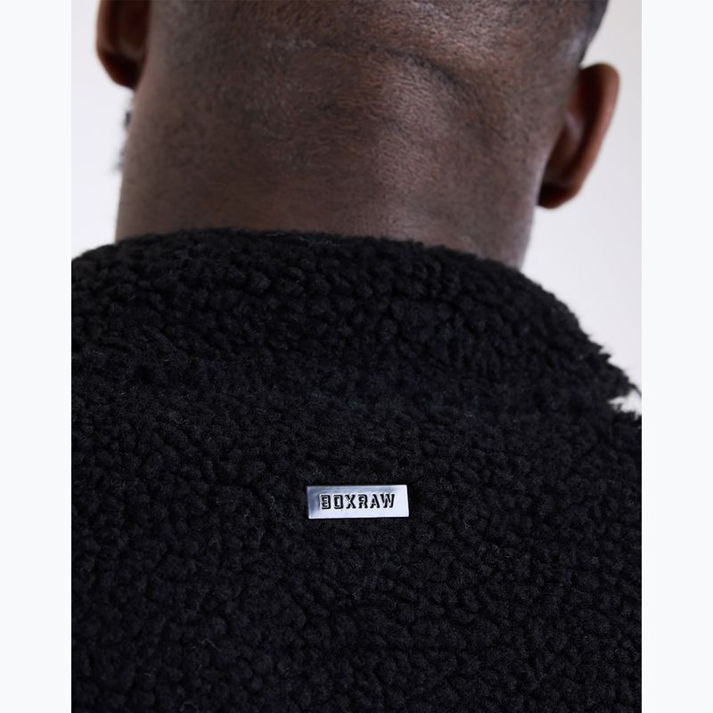 Pánska bunda Boxraw Walker Sherpa black/cream 11