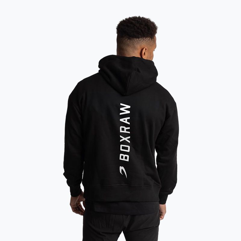 Pánska mikina Boxraw Strike Oversized Hoodie black 3