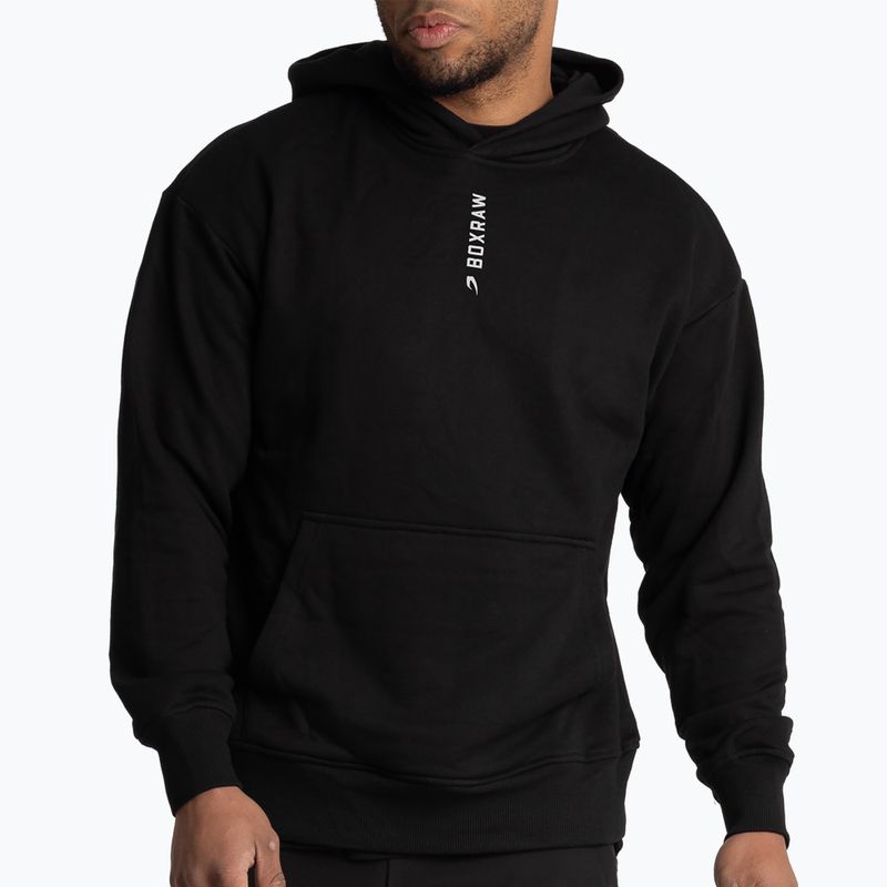 Pánska mikina Boxraw Strike Oversized Hoodie black 6