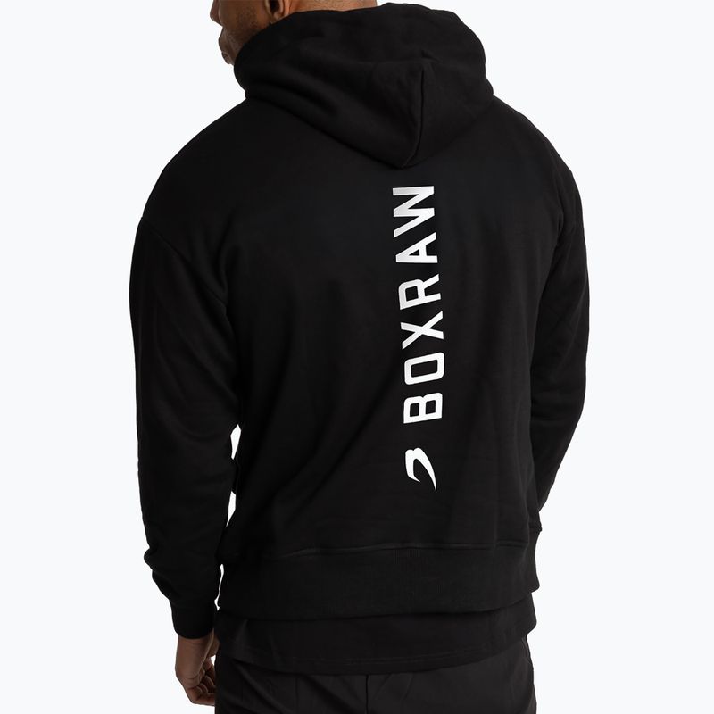 Pánska mikina Boxraw Strike Oversized Hoodie black 7