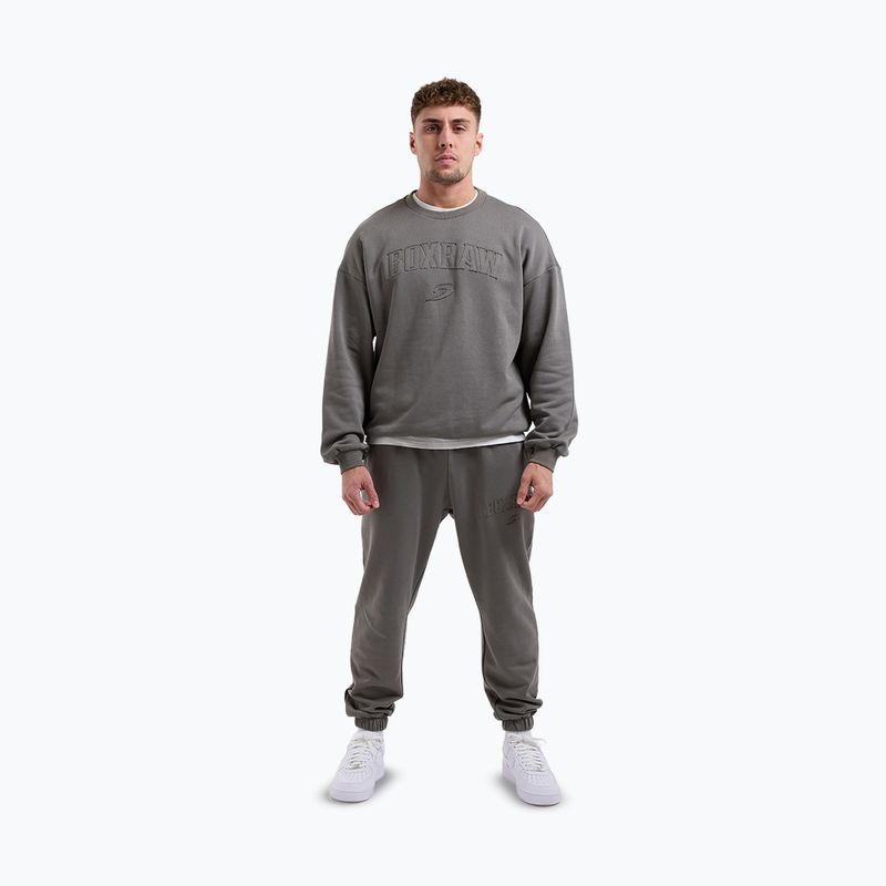 Pánske nohavice Boxraw East Street Bottoms distressed grey 2