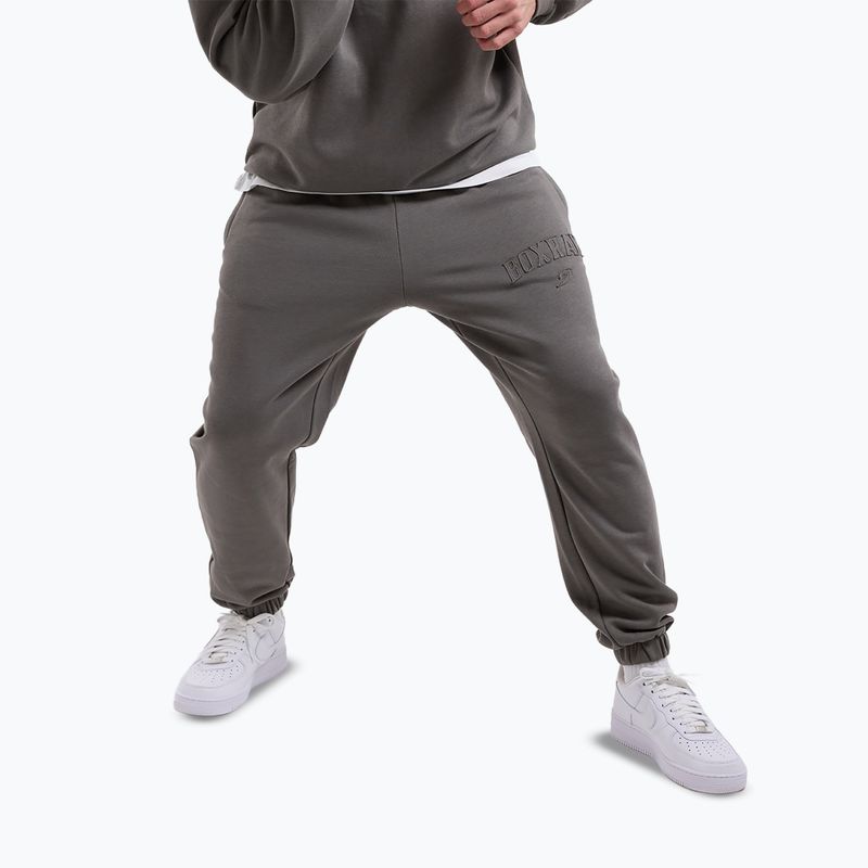 Pánske nohavice Boxraw East Street Bottoms distressed grey 4