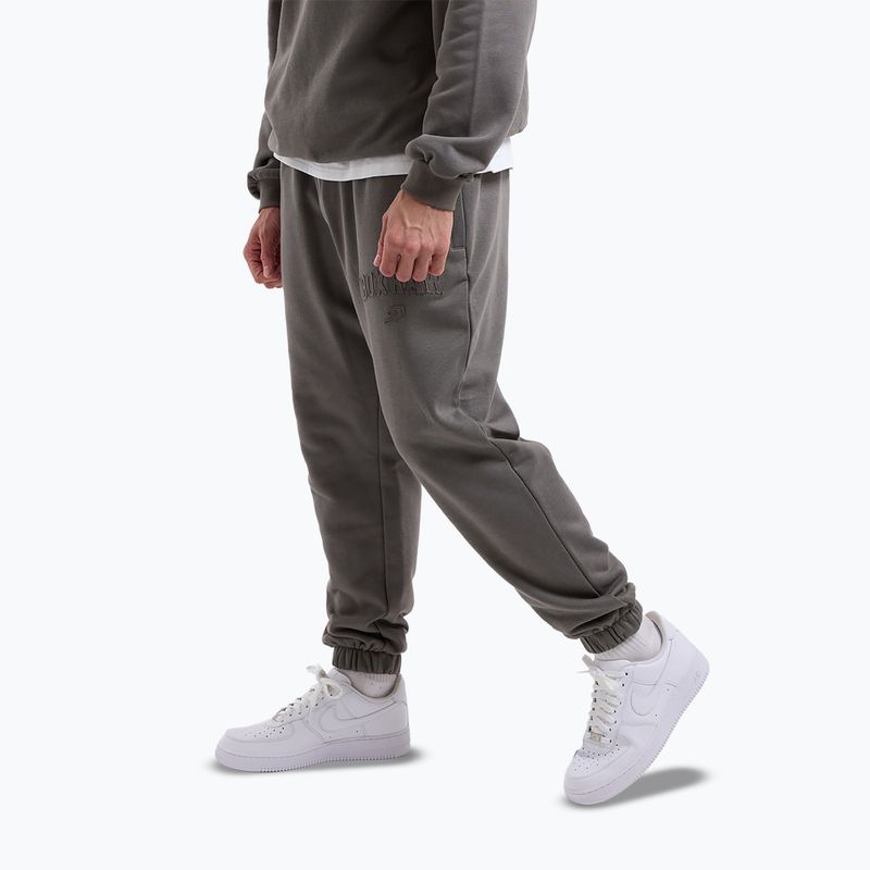 Pánske nohavice Boxraw East Street Bottoms distressed grey 5