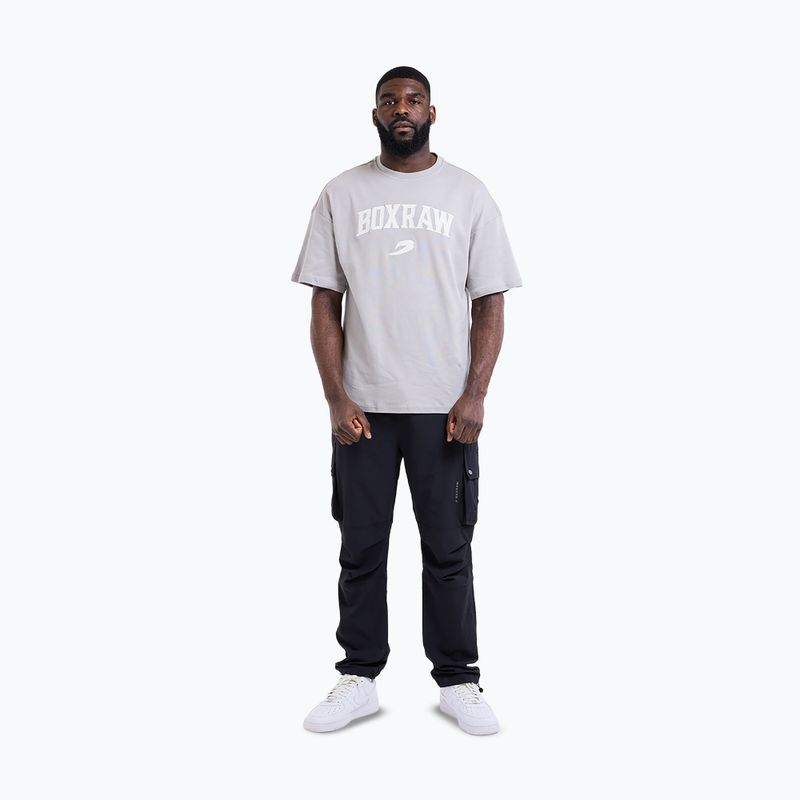 Pánske tričko Boxraw East Street Oversized T-Shirt Grey 2