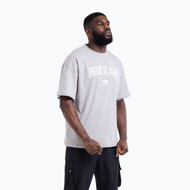 Pánske tričko Boxraw East Street Oversized T-Shirt Grey 4