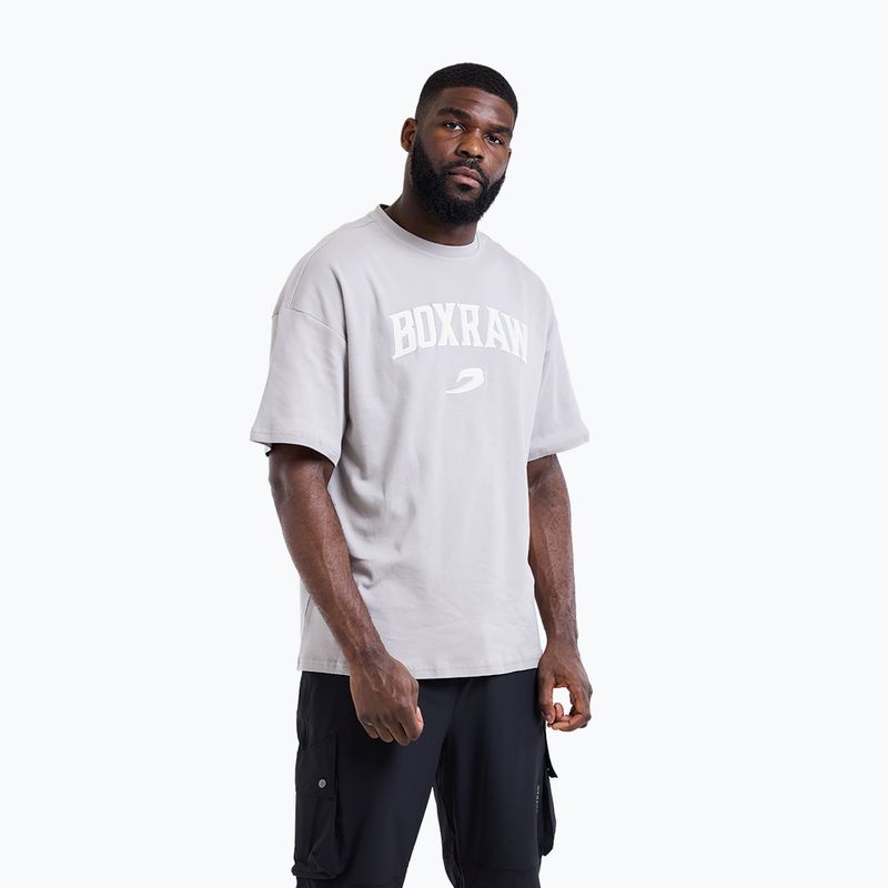 Pánske tričko Boxraw East Street Oversized T-Shirt Grey 5