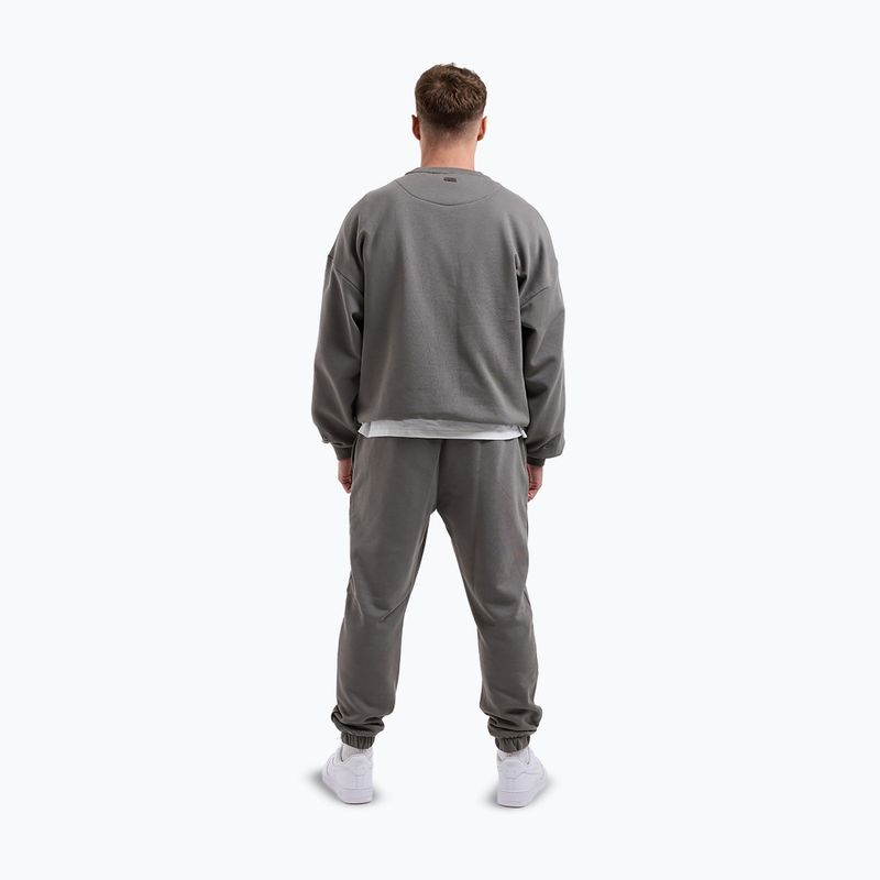 Pánska mikina Boxraw East Street Sweatshirt distressed grey 3