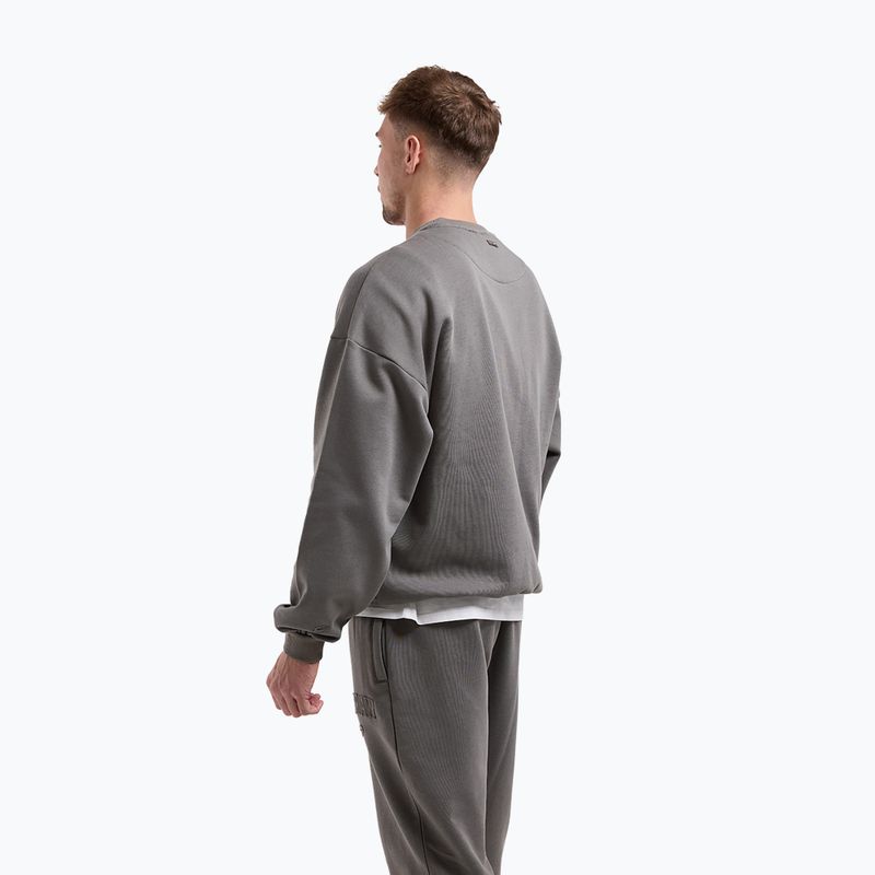 Pánska mikina Boxraw East Street Sweatshirt distressed grey 5