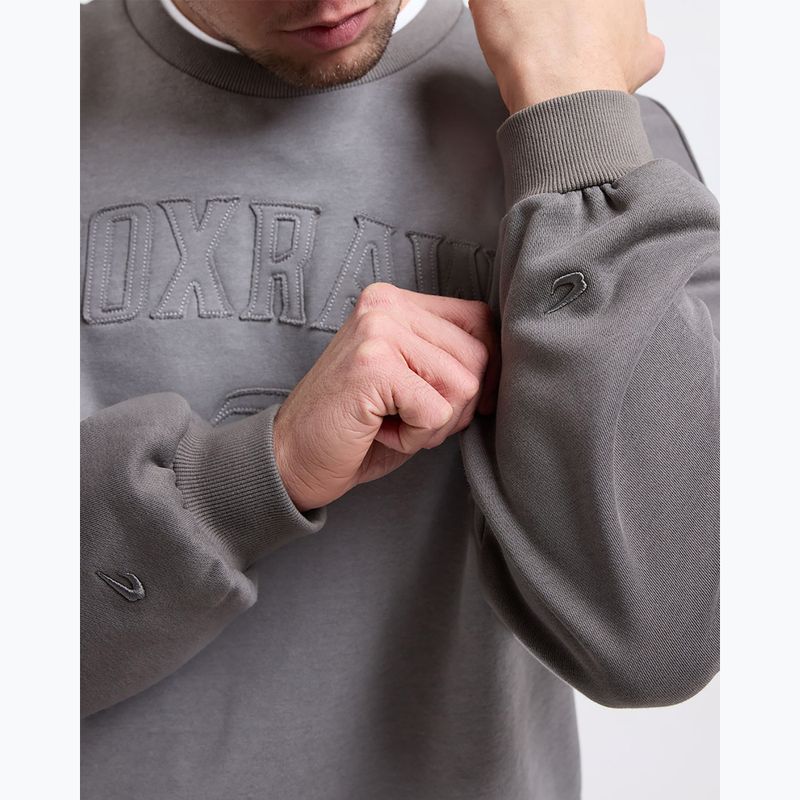 Pánska mikina Boxraw East Street Sweatshirt distressed grey 8