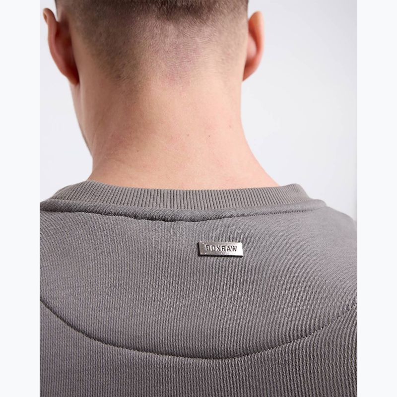 Pánska mikina Boxraw East Street Sweatshirt distressed grey 9