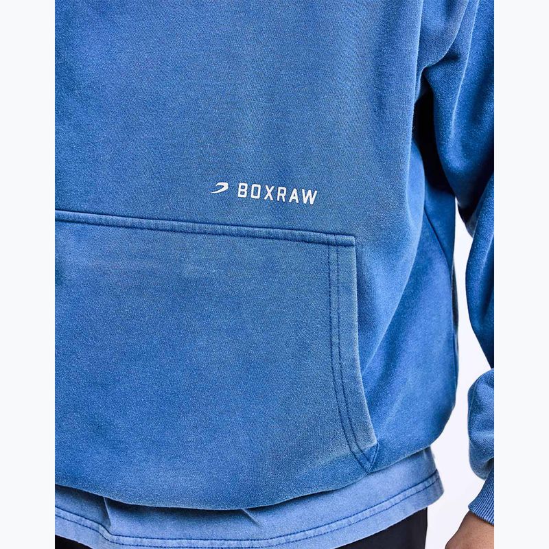 Pánska mikina BOXRAW Sparring Club Oversized Hoodie washed baby blue 8