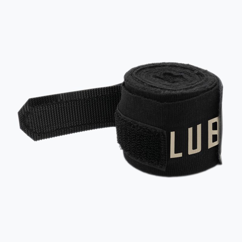 Boxerské bandáže BOXRAW Sparring Club Hand Wraps 450 cm black 3