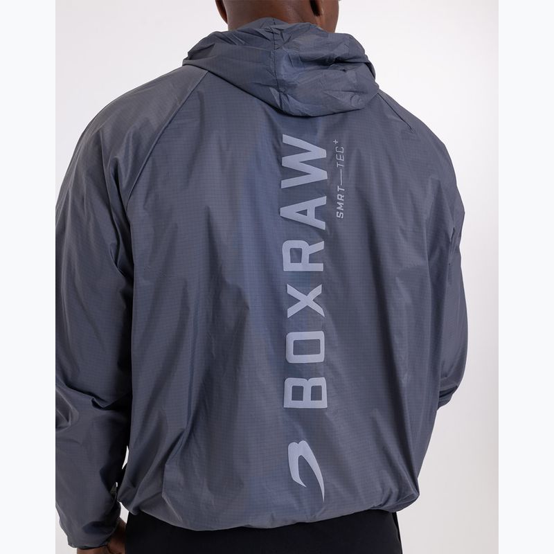 Pánska bunda BOXRAW Genaro Zip Up Windbreaker charcoal 6