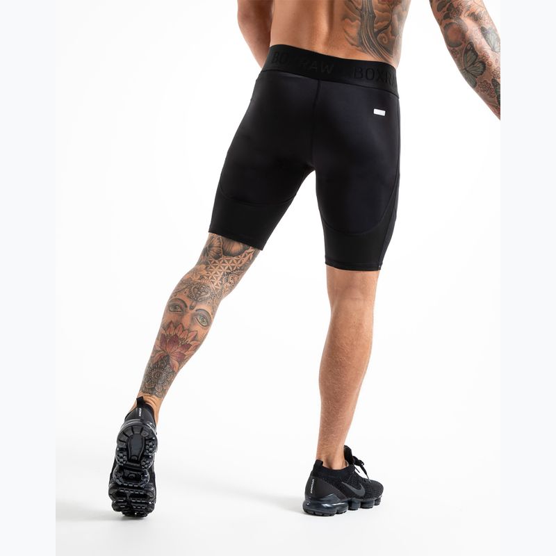 Pánske tréninkové šortky BOXRAW Saddler Compression black 3