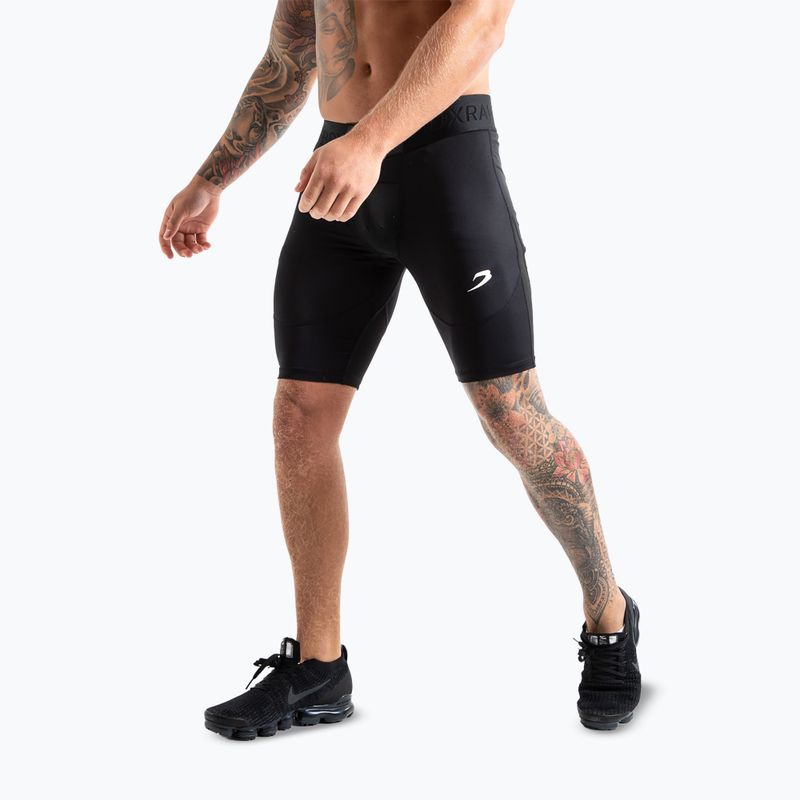 Pánske tréninkové šortky BOXRAW Saddler Compression black 5