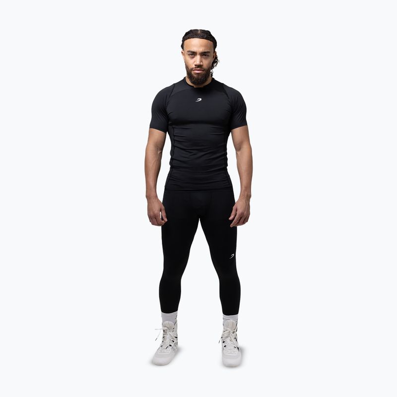 Pánske tréningové legíny BOXRAW Saddler Compression black 2