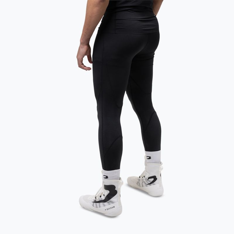 Pánske tréningové legíny BOXRAW Saddler Compression black 3