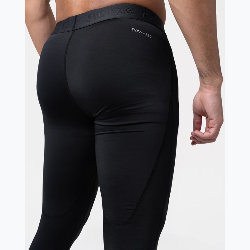 Pánske tréningové legíny BOXRAW Saddler Compression black 6
