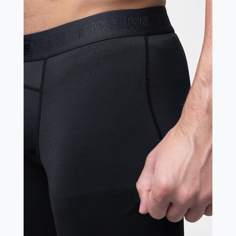 Pánske tréningové legíny BOXRAW Saddler Compression black 8