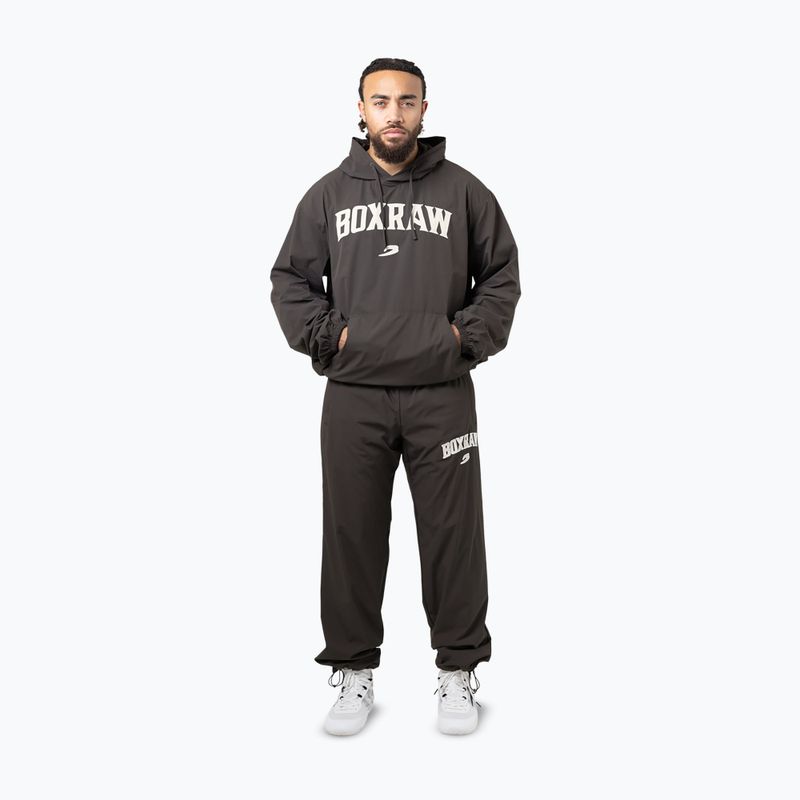 Pánske nohavice BOXRAW East Street Shell Bottoms charcoal 2