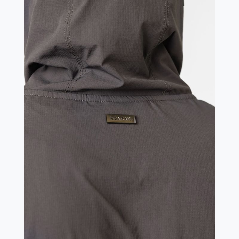 Pánska mikina BOXRAW East Street Shell Hoodie charcoal 6