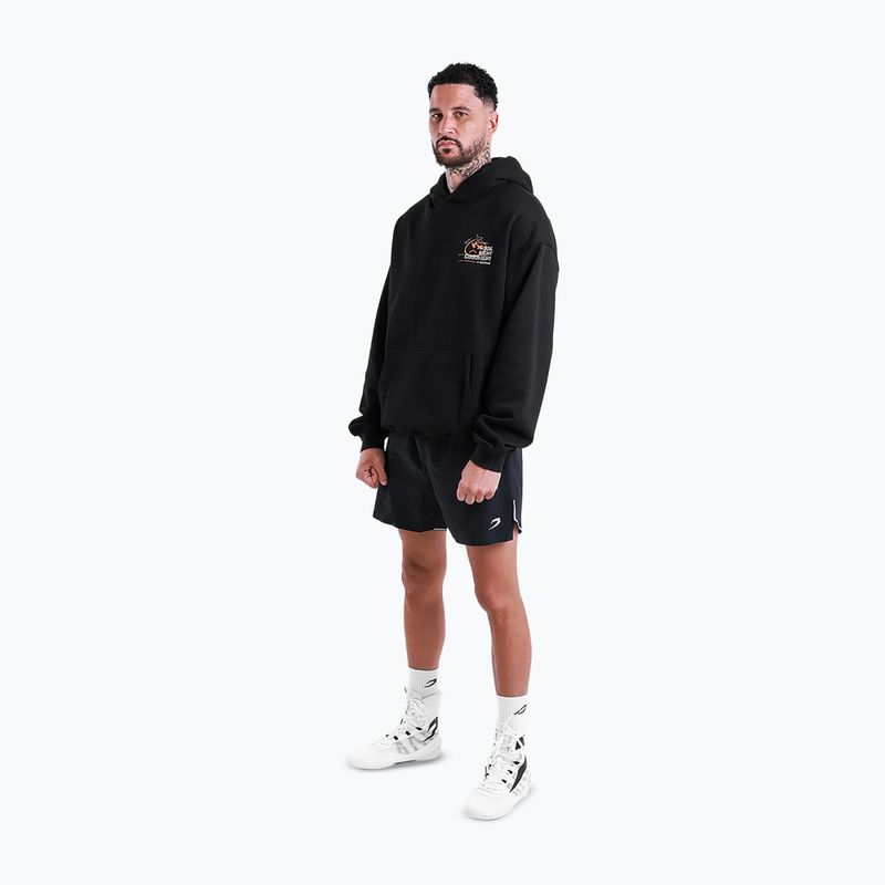 Pánska mikina BOXRAW Hook Right Goodnight Oversized Hoodie black 2