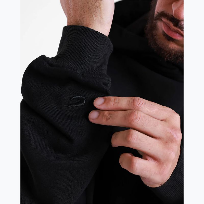 Pánska mikina BOXRAW Hook Right Goodnight Oversized Hoodie black 10