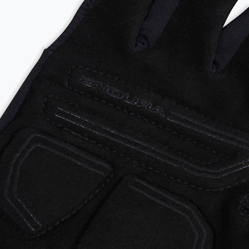 Cyklistické rukavice Endura Loop Full Finger čierne 2