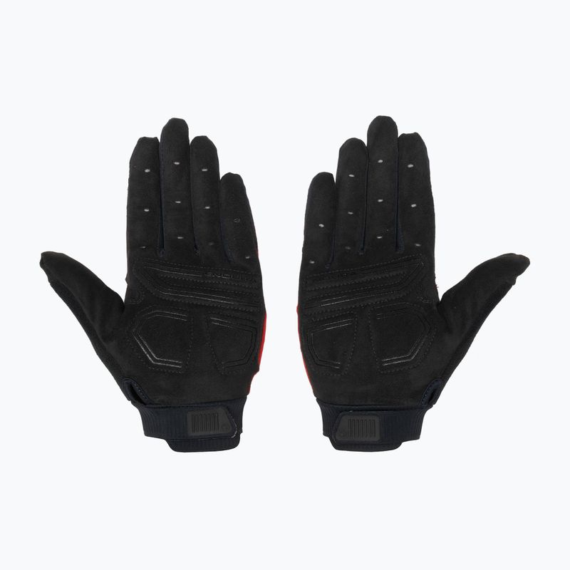 Cyklistické rukavice Endura Loop Full Finger plameňovo červené 3