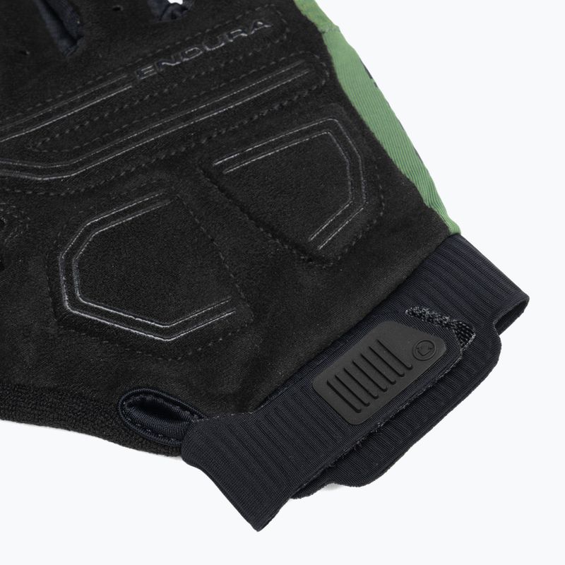 Cyklistické rukavice Endura Loop Full Finger machair green 6