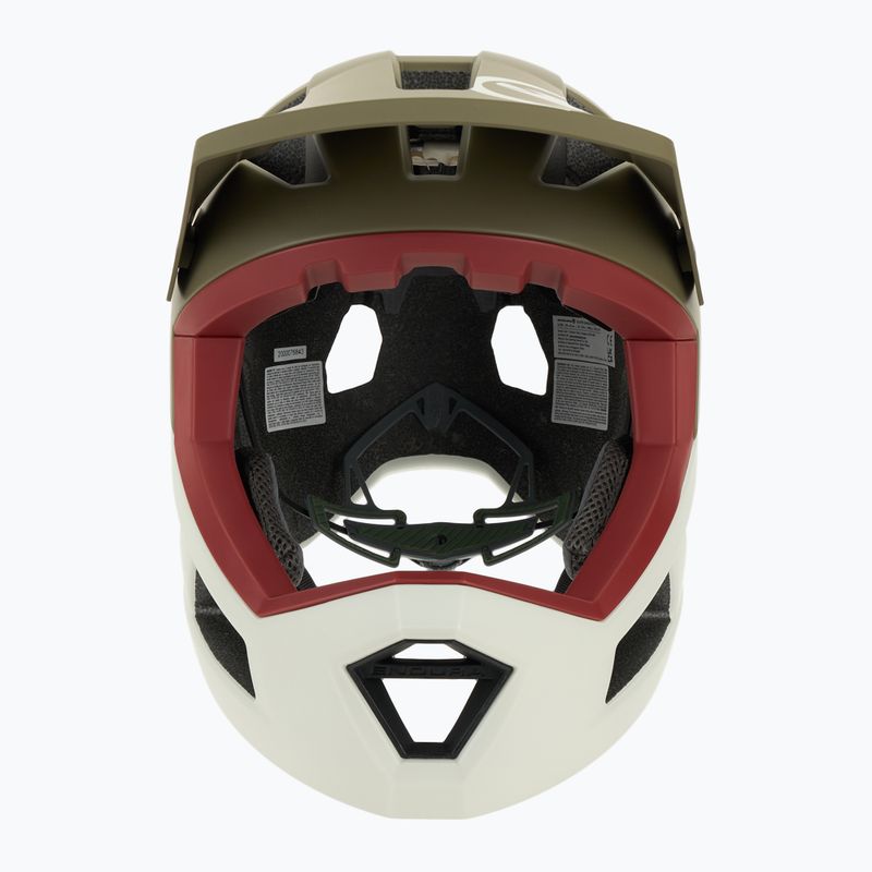 Cyklistická prilba Endura Singletrack Full Face tvídová zelená 2