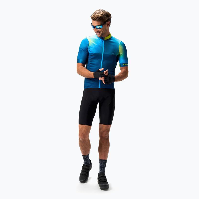 Endura Bitmap FS260 pánsky cyklistický dres barra blue 2