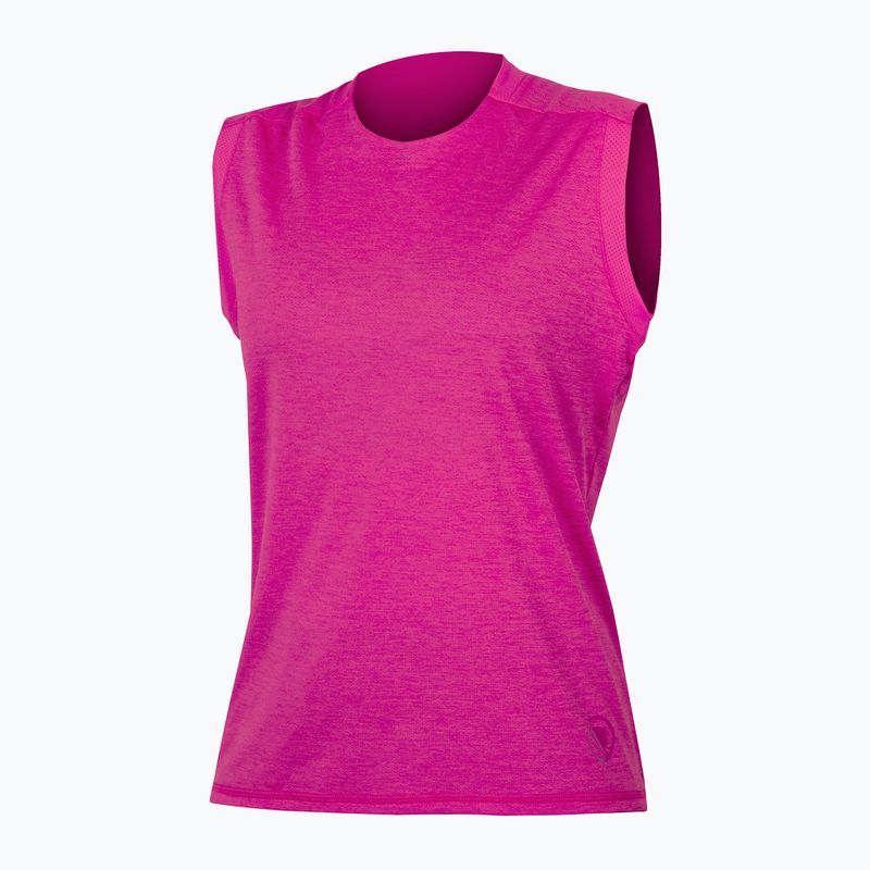 Dámsky cyklistický dres Endura Singletrack Shirt W pink pop