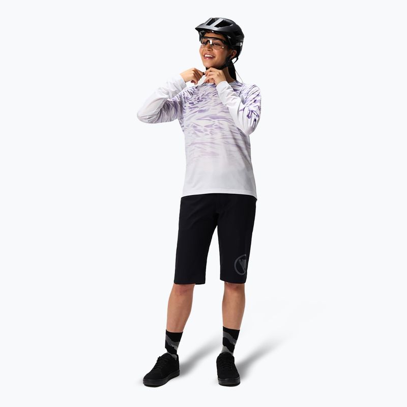 Dámske cyklistické tričko s dlhým rukávom Endura Marble Ltd W heather 2