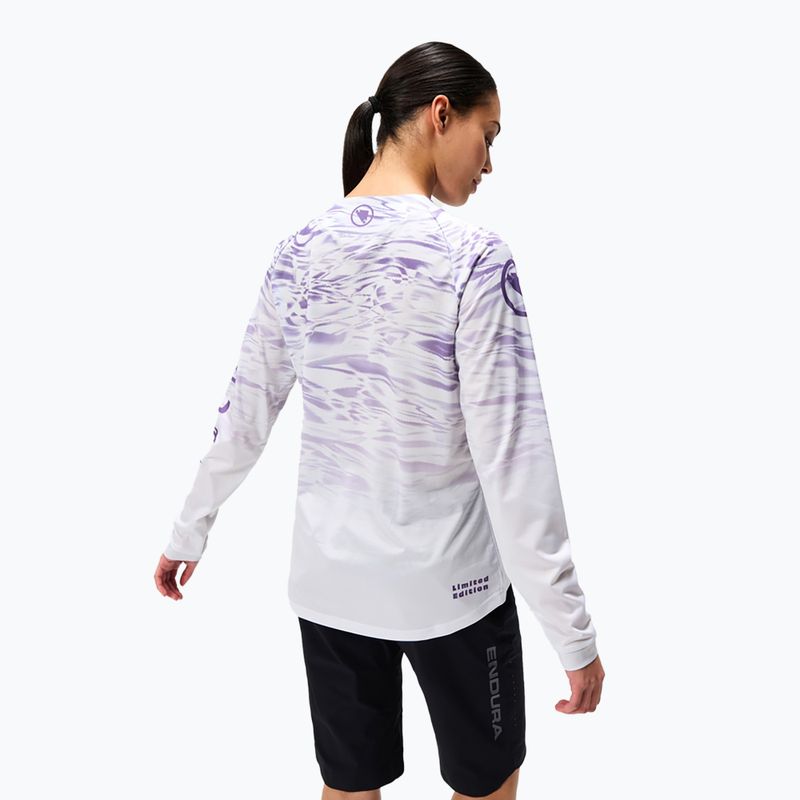 Dámske cyklistické tričko s dlhým rukávom Endura Marble Ltd W heather 3