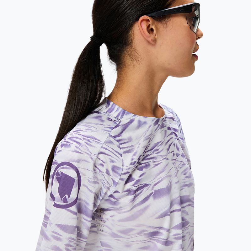 Dámske cyklistické tričko s dlhým rukávom Endura Marble Ltd W heather 5