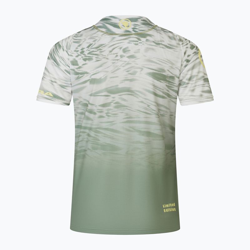 Dámsky cyklistický dres Endura Marble Ltd W machair green 8