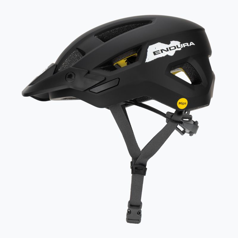 Endura Hummvee MIPS Mládežnícka cyklistická prilba čierna 3
