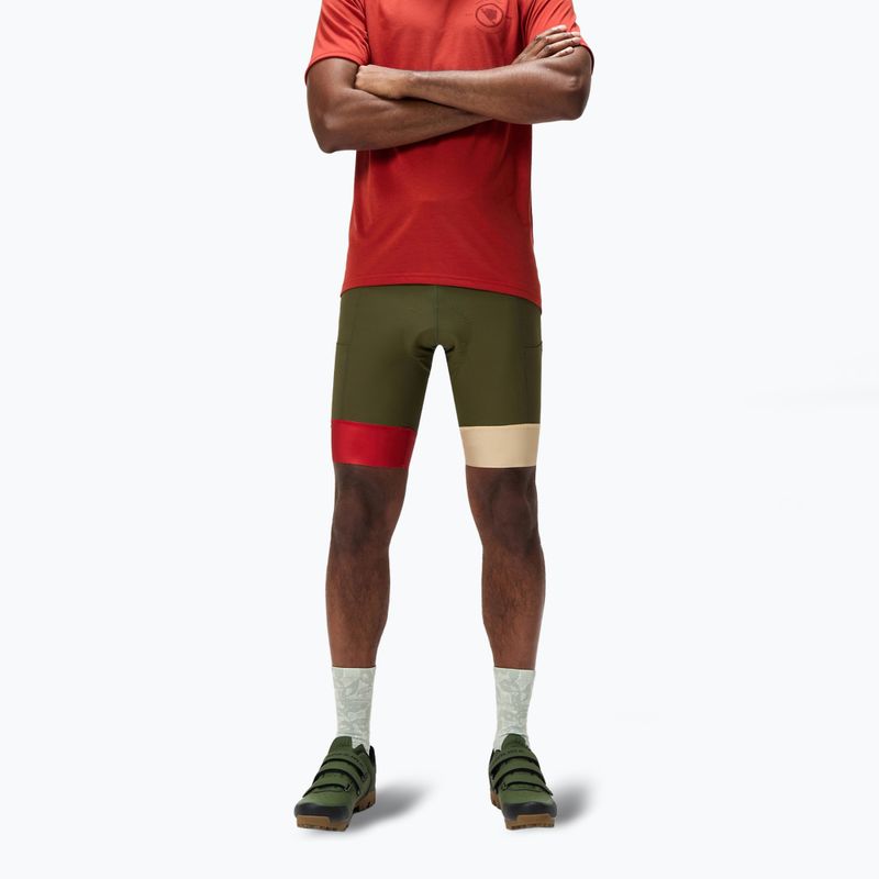 Pánske cyklistické šortky Endura Loop Waist Hunter