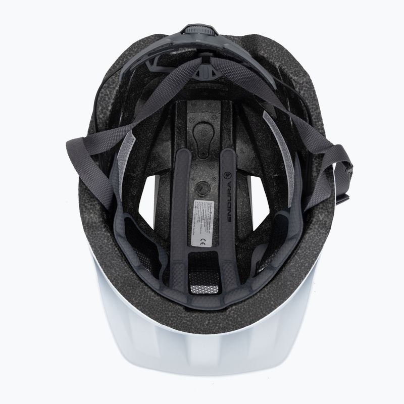 Cyklistická prilba Endura Hummvee biela 5