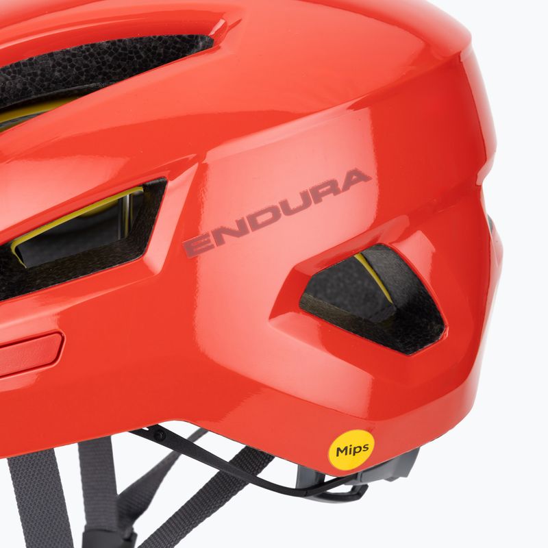 Cyklistická prilba Endura Hummvee MIPS flame red 7