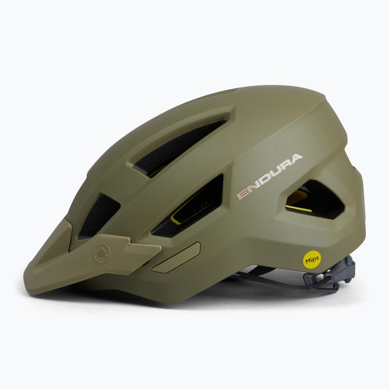Cyklistická prilba Endura Hummvee MIPS tweed green 2