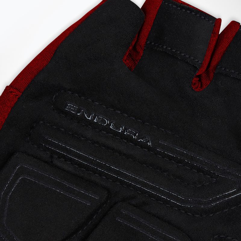 Cyklistické rukavice Endura Loop Mitt flame red 2