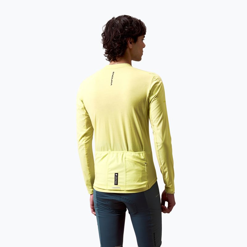 Pánske cyklistické tričko longsleeve Endura Alltrack Ride oil seed 4