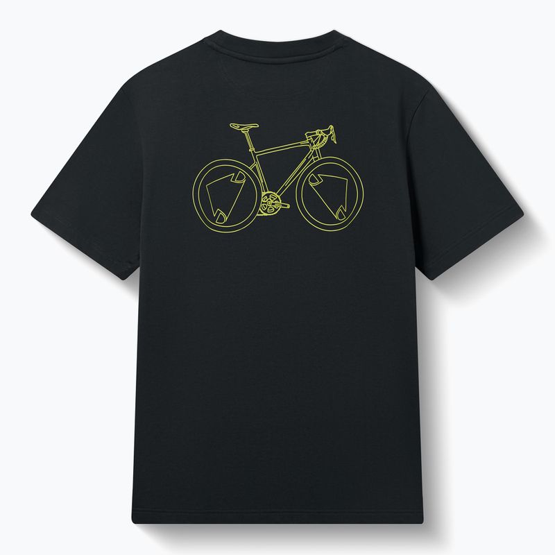 Cyklistický dres Endura Pedal Power Graphic carbon grey 2