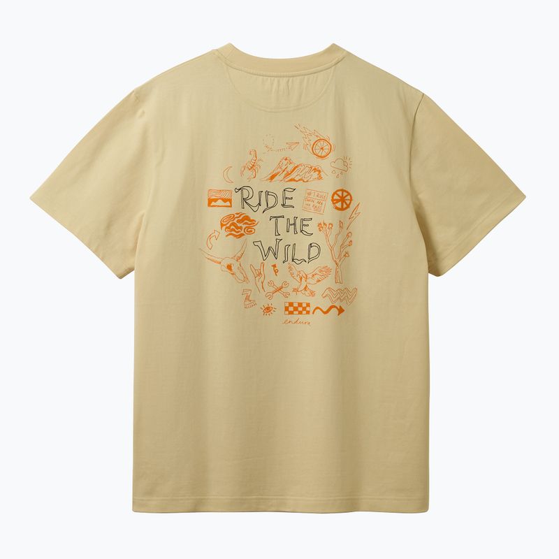 Cyklistický dres Endura Ride The Wild Graphic light sand 2
