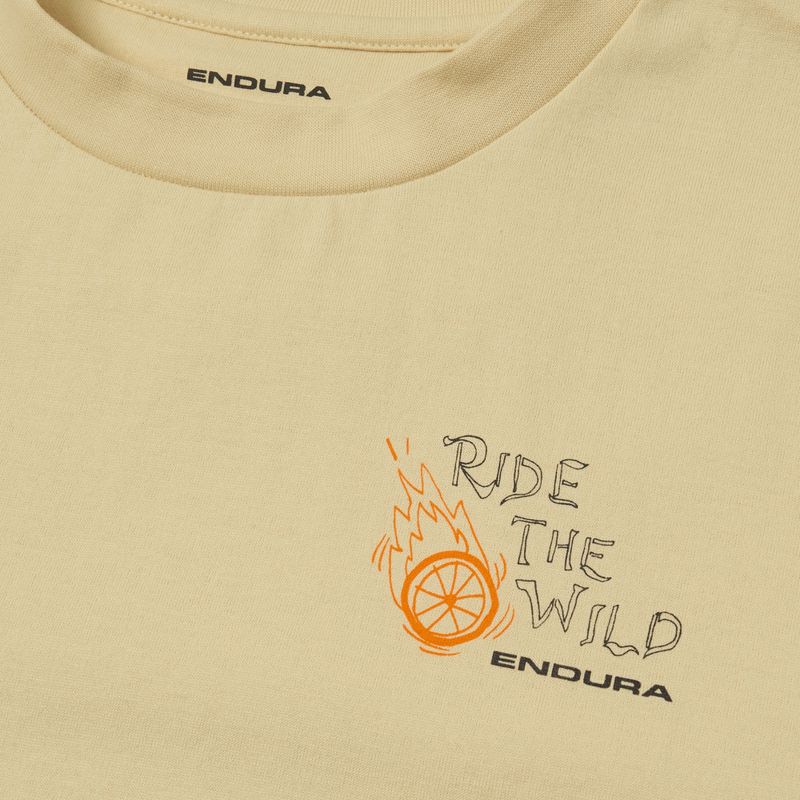 Cyklistický dres Endura Ride The Wild Graphic light sand 3