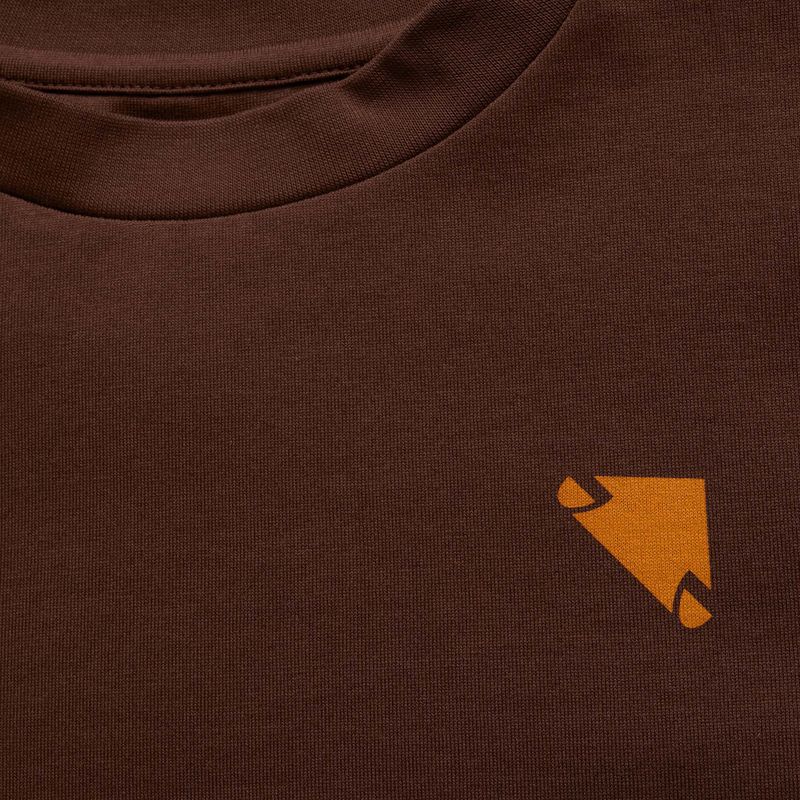 Cyklistický dres Endura Icon Logo Graphic Tee end mahogany 3